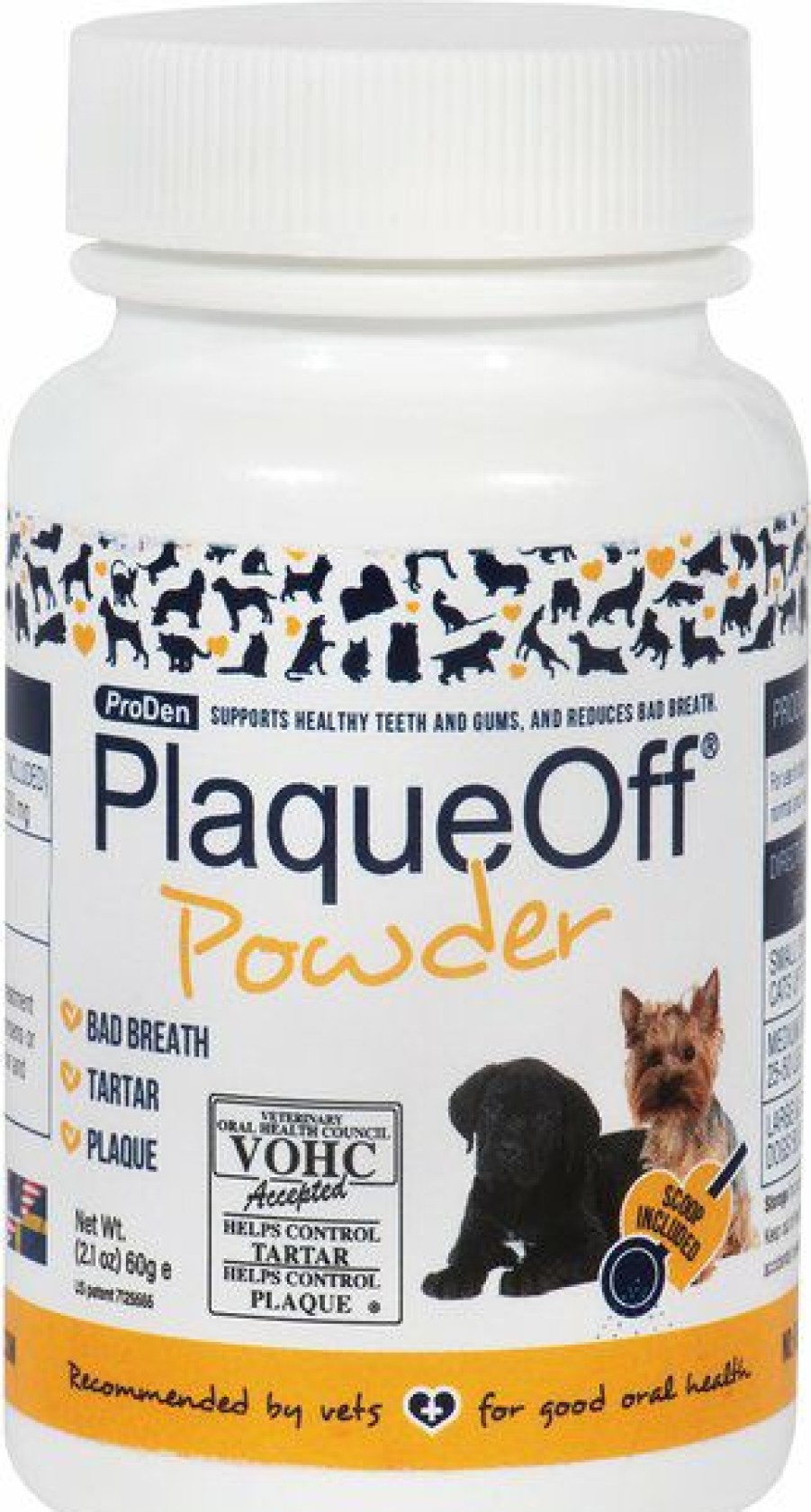 Cat Vitamins & Supplements * | Outlet Proden Plaqueoff Powder Dog & Cat Supplement