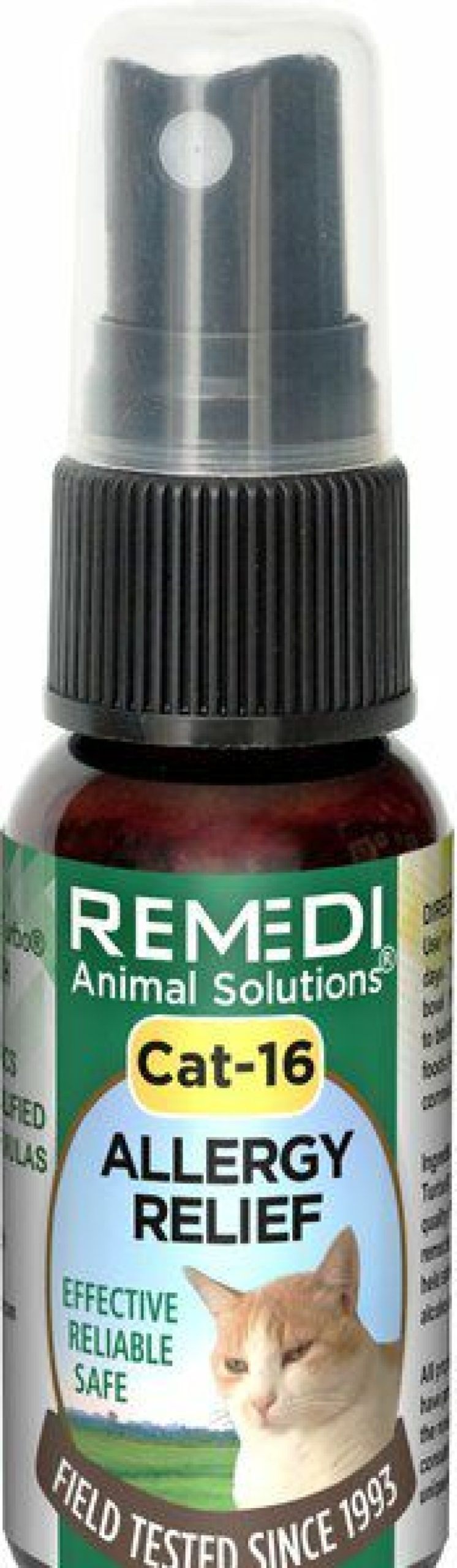 Cat Vitamins & Supplements * | New Remedi Animal Solutions Cat-16 Allergy Relief Cat Supplement, 1-Oz Bottle