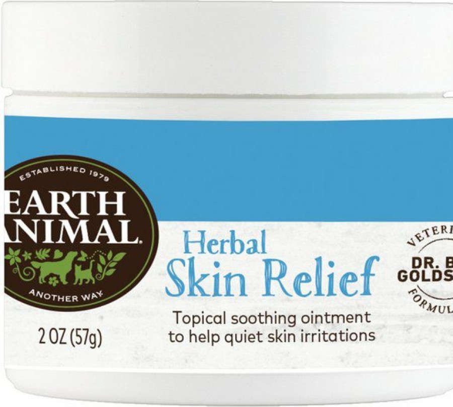 Cat Grooming * | Store Earth Animal Herbal Topical Remedies Skin Relief Dog & Cat Soothing Balm, 2-Oz Jar