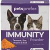 Cat Vitamins & Supplements * | Shop Petsprefer Immunity Support Chicken Flavor Powder Cat & Dog Supplement, 30-Gram Bottle