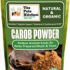 Cat Vitamins & Supplements * | Shop The Petz Kitchen Carob Powder Dog & Cat Supplement