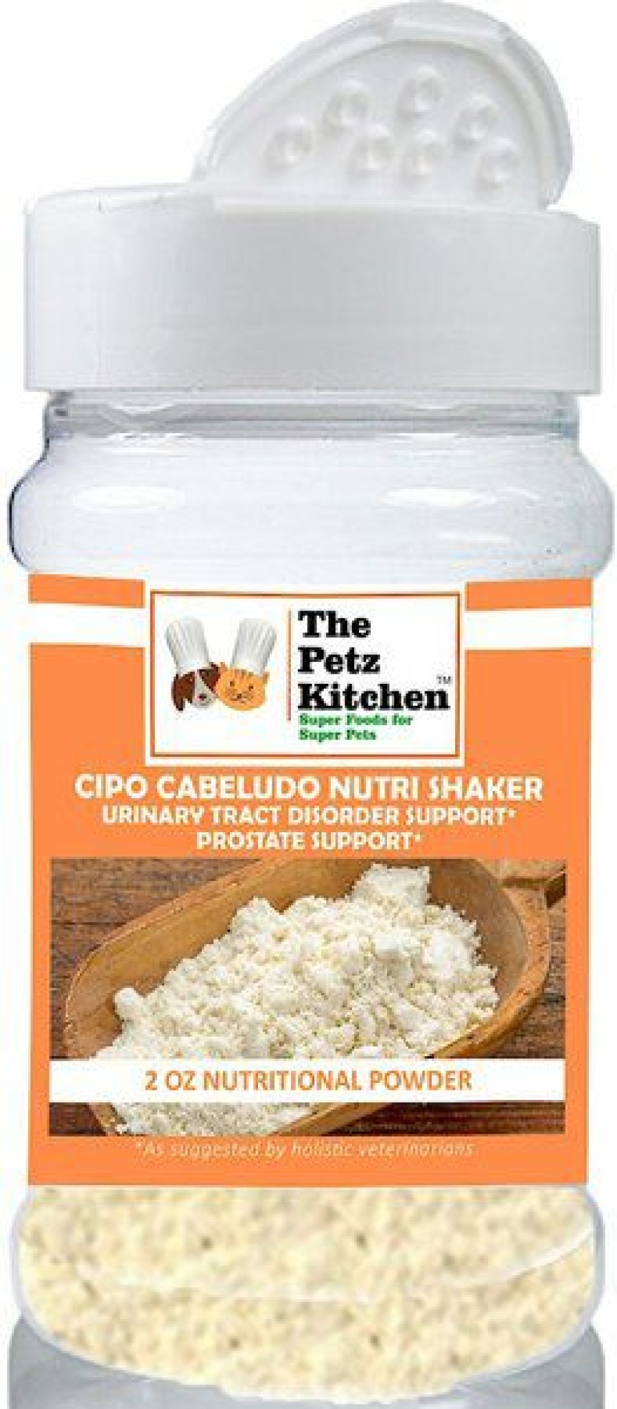 Cat Vitamins & Supplements * | New The Petz Kitchen Cipo Cabeludo Powder Dog & Cat Supplement