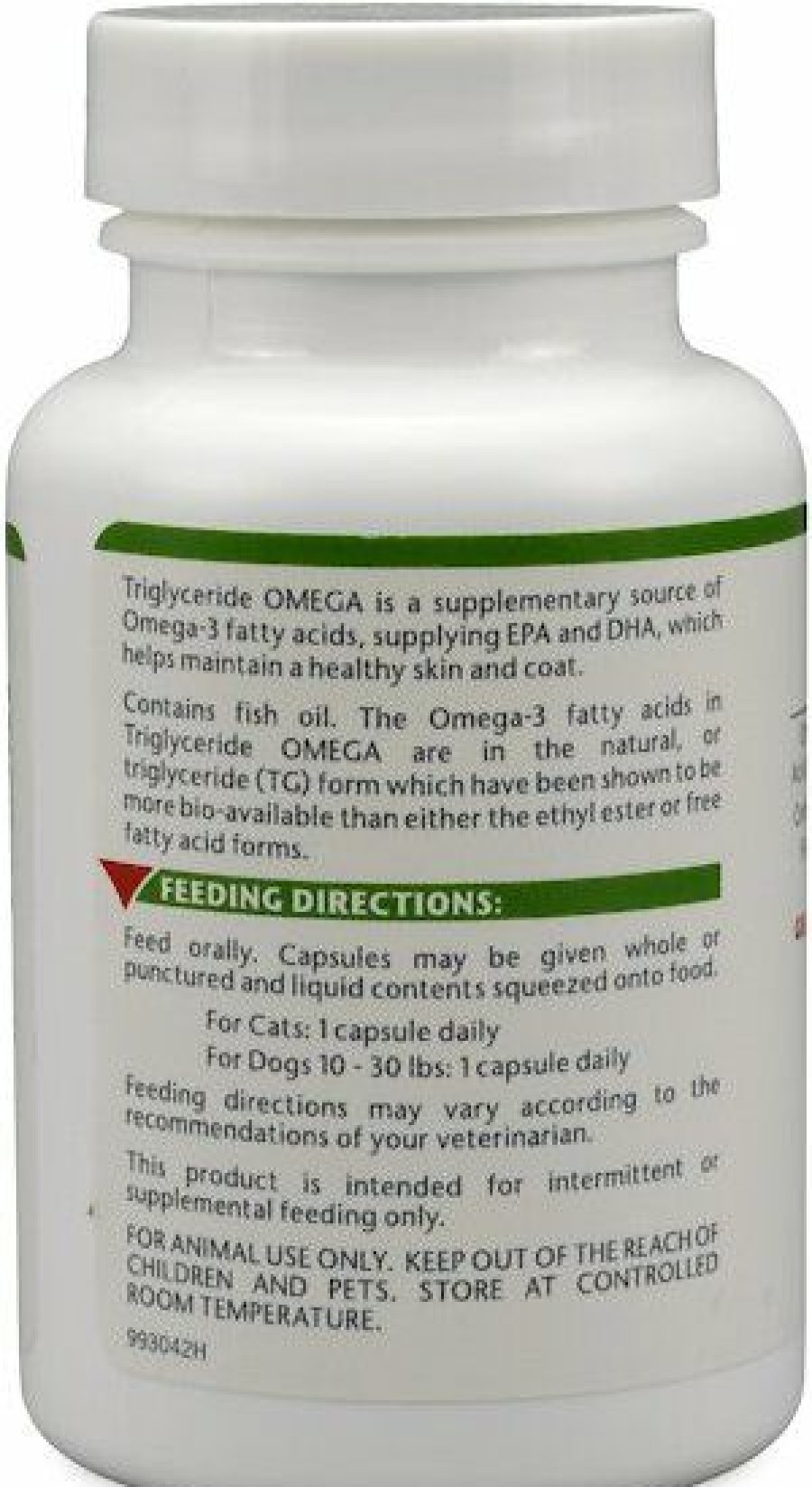 Cat Vitamins & Supplements * | New Vetoquinol Triglyceride Omega Omega-3 Fatty Acid Small Breeds Supplement For Cats & Dogs