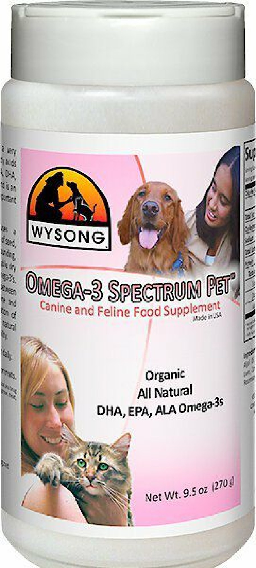 Cat Vitamins & Supplements * | Shop Wysong Omega-3 Spectrum Dog & Cat Food Supplement, 9.5-Oz Bottle