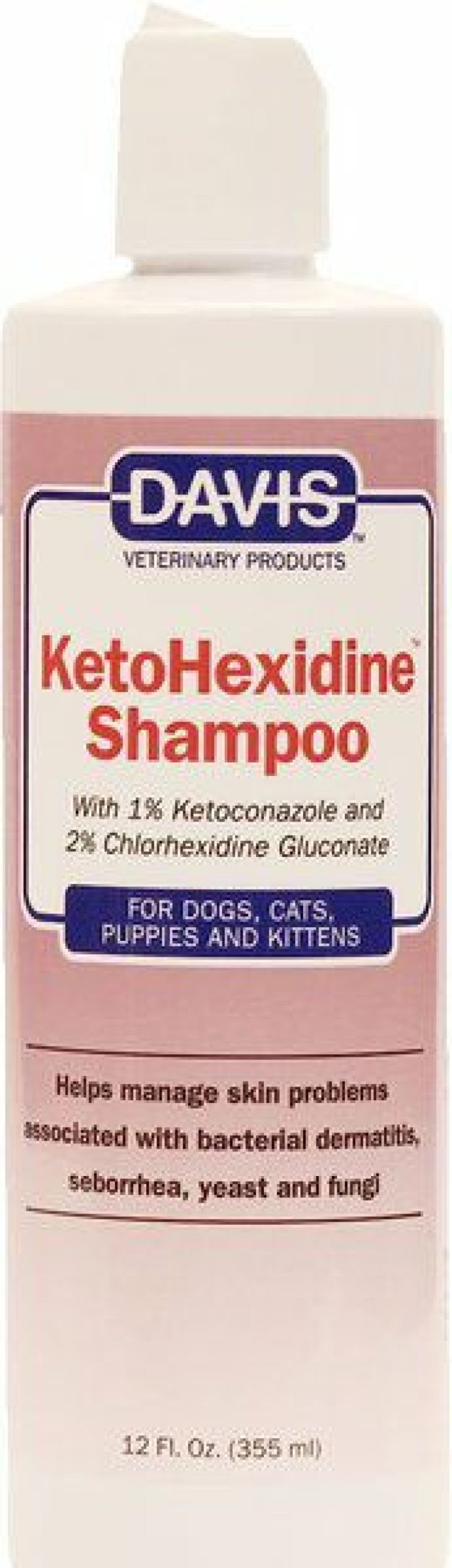 Cat Grooming * | Outlet Davis Ketohexidine Dog & Cat Shampoo, 12-Oz Bottle