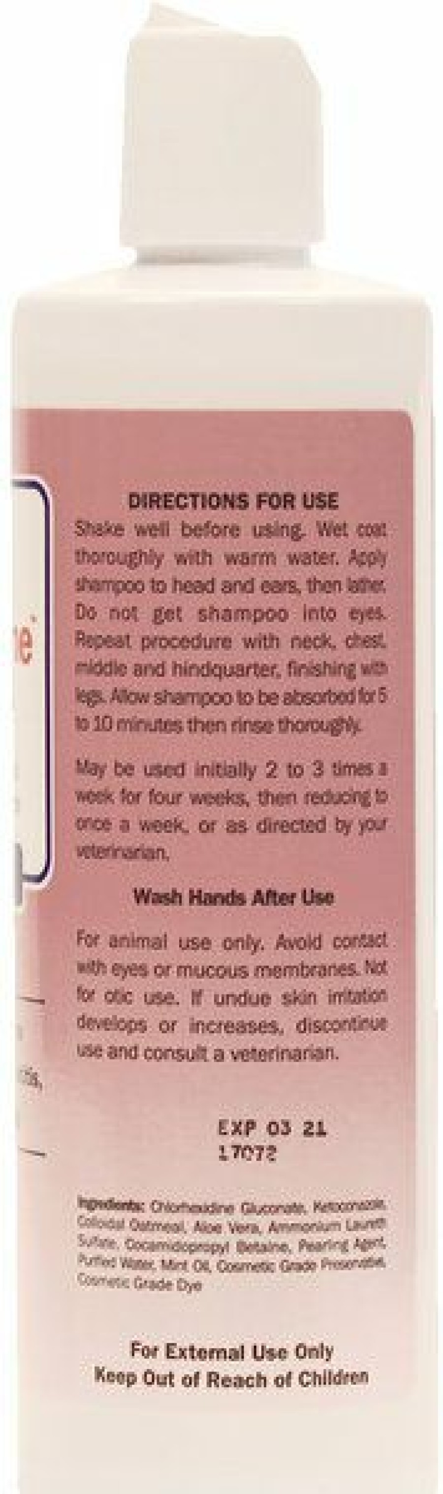 Cat Grooming * | Outlet Davis Ketohexidine Dog & Cat Shampoo, 12-Oz Bottle