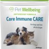 Cat Vitamins & Supplements * | Shop Pet Wellbeing Core Immune Care Beef Flavored Powder Immune Supplement For Dogs & Cats, 3.7-Oz Bottle