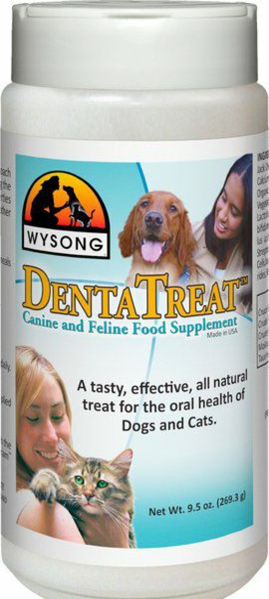 Cat Vitamins & Supplements * | New Wysong Dentatreat Dog & Cat Food Supplement