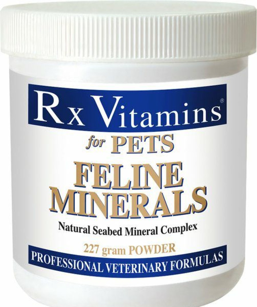 Cat Vitamins & Supplements * | Discount Rx Vitamins Feline Minerals Powder Supplement For Cats, 227-G Jar