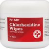 Cat Grooming * | New Pet Md Chlorhexidine Antiseptic Wipes For Dogs & Cats, 50 Count