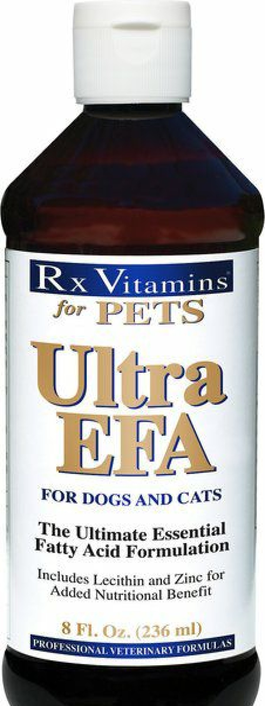 Cat Vitamins & Supplements * | Discount Rx Vitamins Ultra Efa Liquid Skin & Coat Supplement For Cats & Dogs, 8-Oz