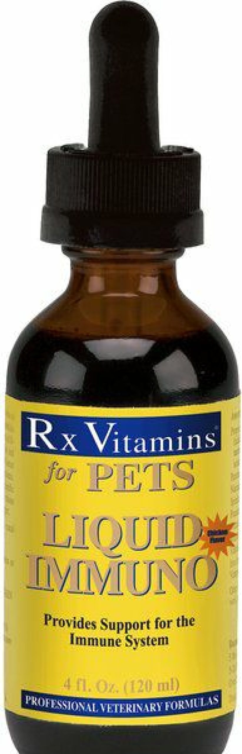 Cat Vitamins & Supplements * | Shop Rx Vitamins Immuno Chicken Flavored Liquid Immune Supplement For Cats & Dogs