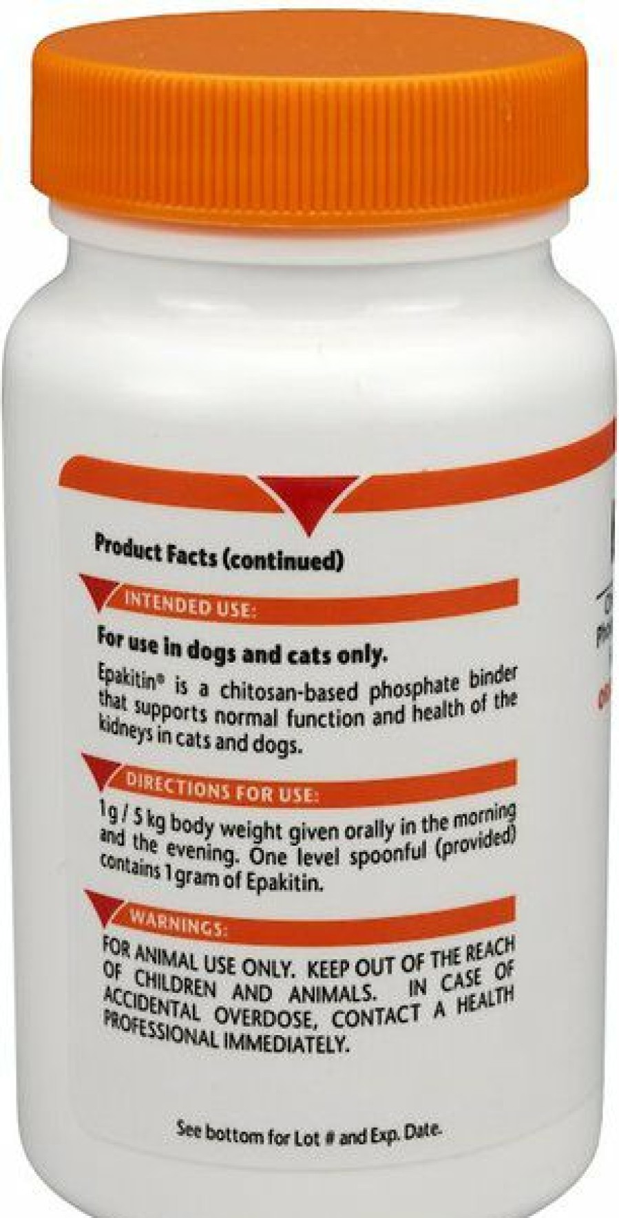 Cat Vitamins & Supplements * | Outlet Vetoquinol Epakitin Powder Urinary Supplement For Cats & Dogs