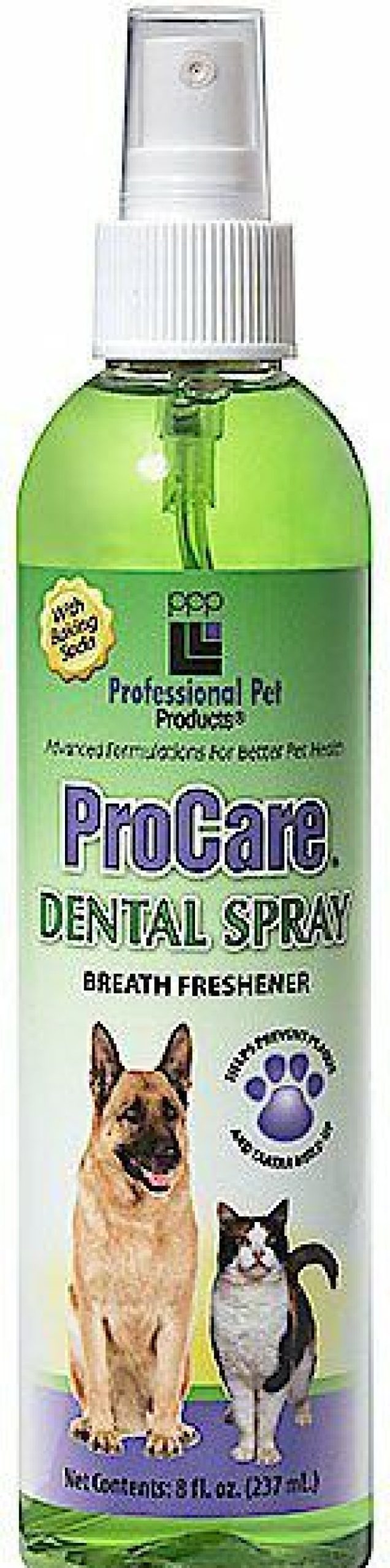 Cat Healthcare * | New Professional Pet Products Procare Dog & Cat Dental Spray, 8-Oz Bottle