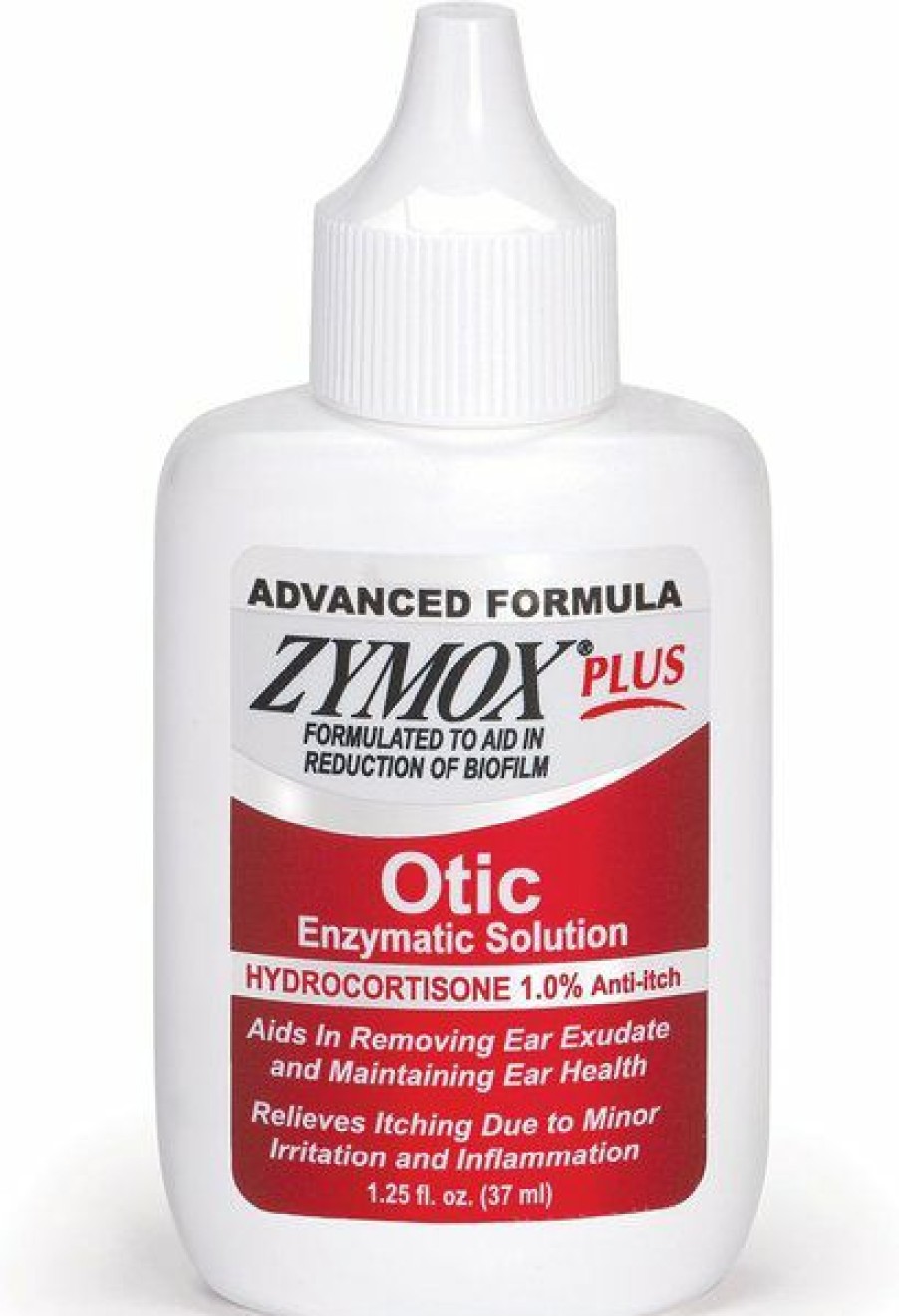 Cat Grooming * | Shop Zymox Plus Advanced Formula 1% Hydrocortisone Otic Dog & Cat Ear Infection Solution, 1.25-Oz Bottle