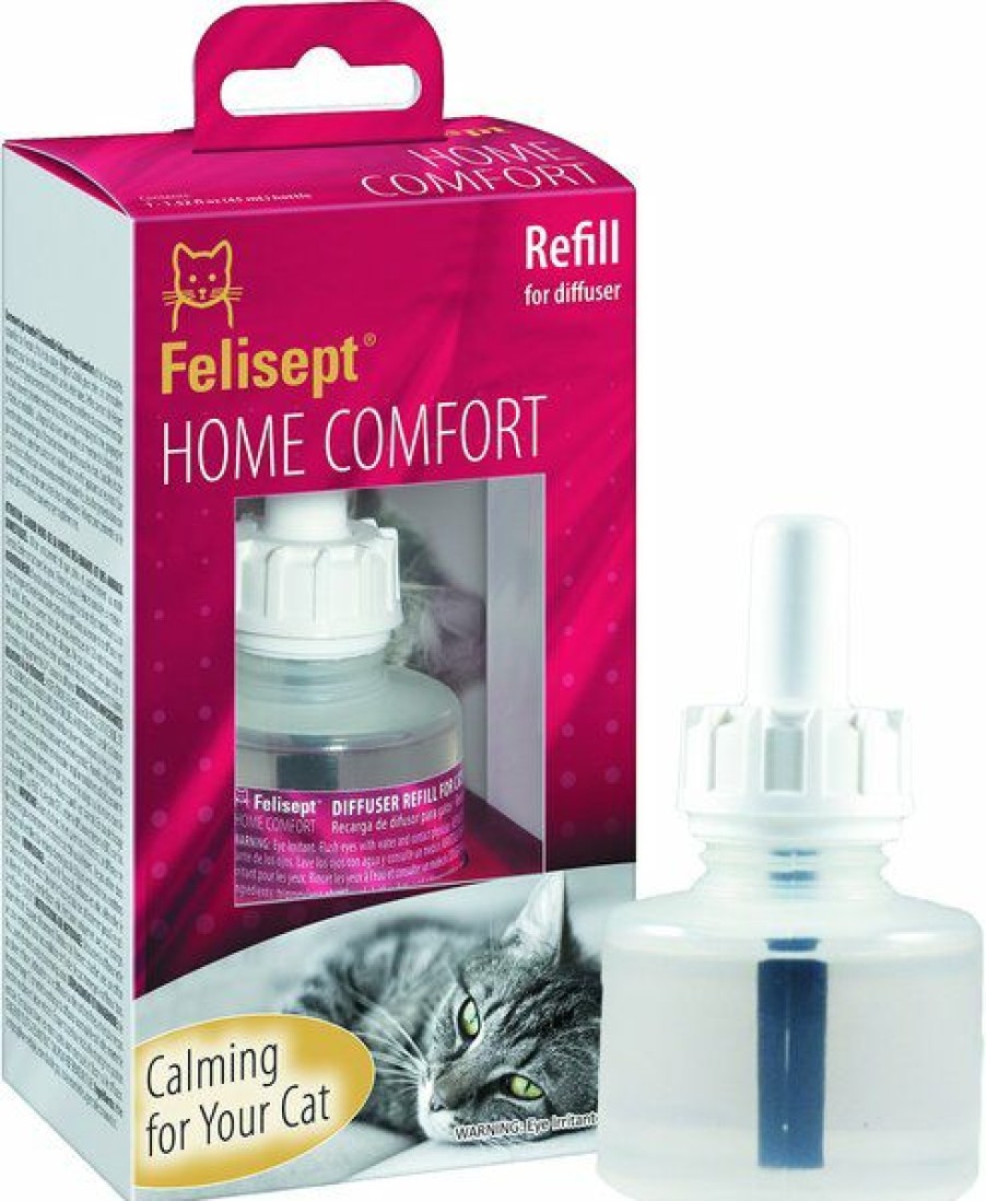 Cat Healthcare * | New Felisept Home Comfort Calming Diffuser Refill For Cats, 30 Day