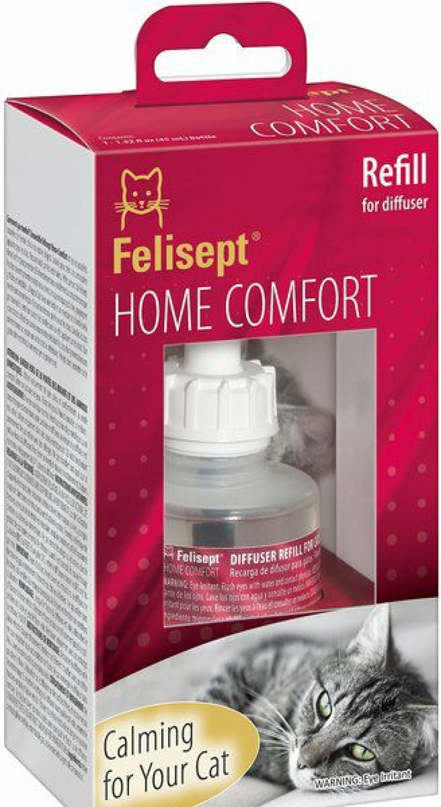 Cat Healthcare * | New Felisept Home Comfort Calming Diffuser Refill For Cats, 30 Day