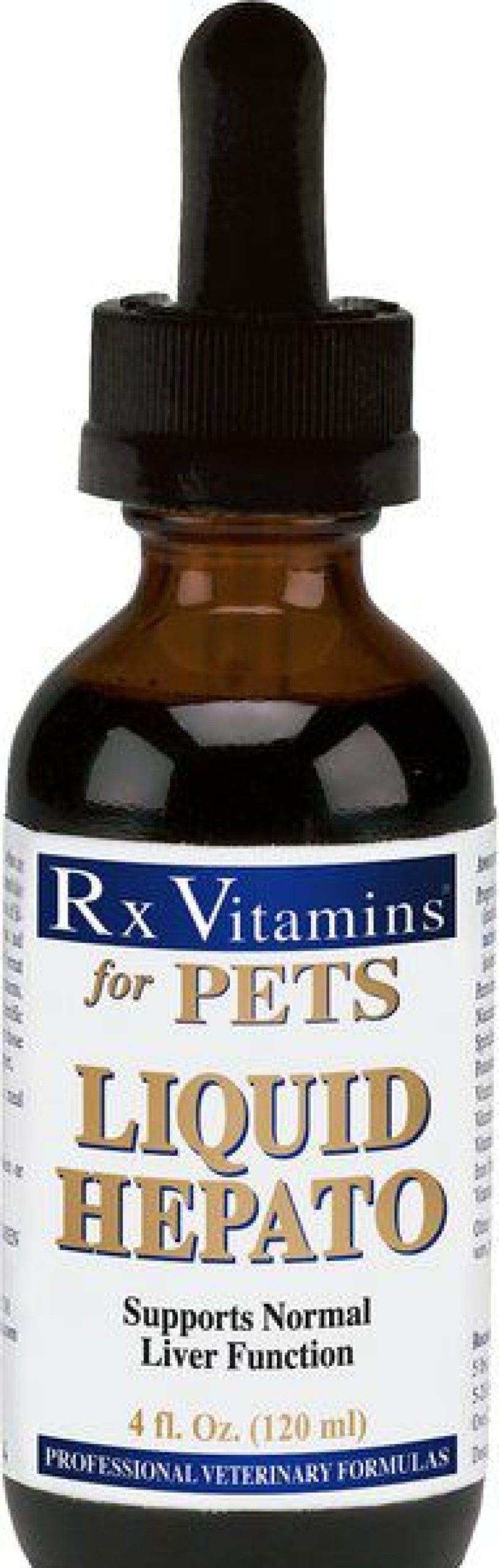 Cat Vitamins & Supplements * | Shop Rx Vitamins Hepato Liquid Liver Supplement For Cats & Dogs, 4-Oz