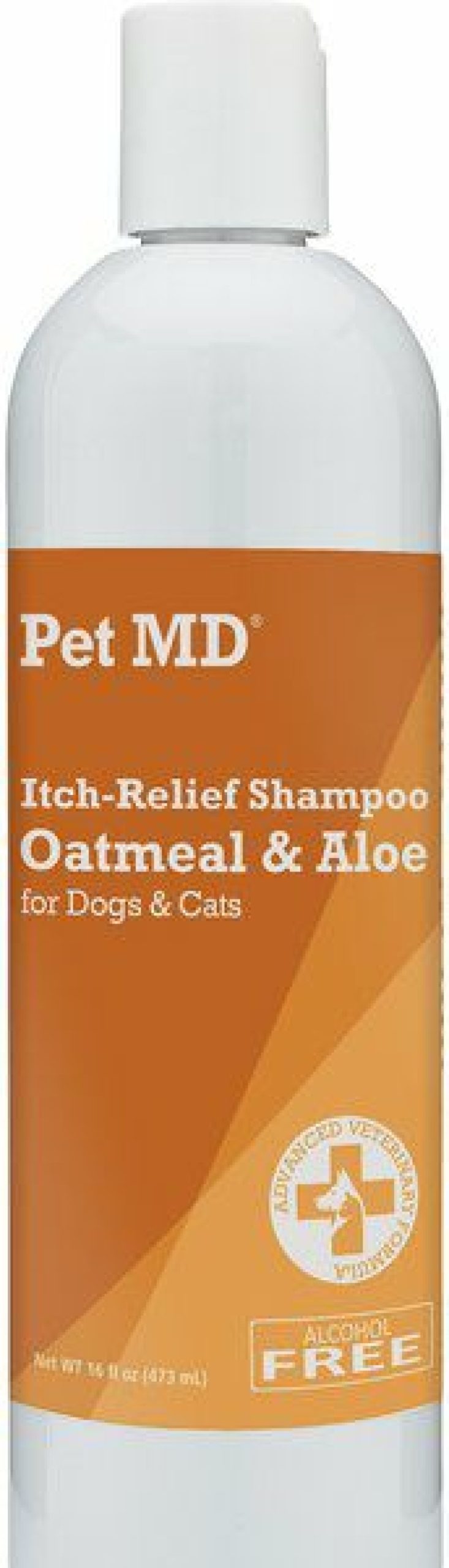 Cat Healthcare * | New Pet Md Oatmeal & Aloe Itch Relief Dog & Cat Shampoo, 16-Oz Bottle