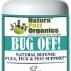 Cat Vitamins & Supplements * | New Natura Petz Organics Bug Off! Natural Defense Dog & Cat Supplement