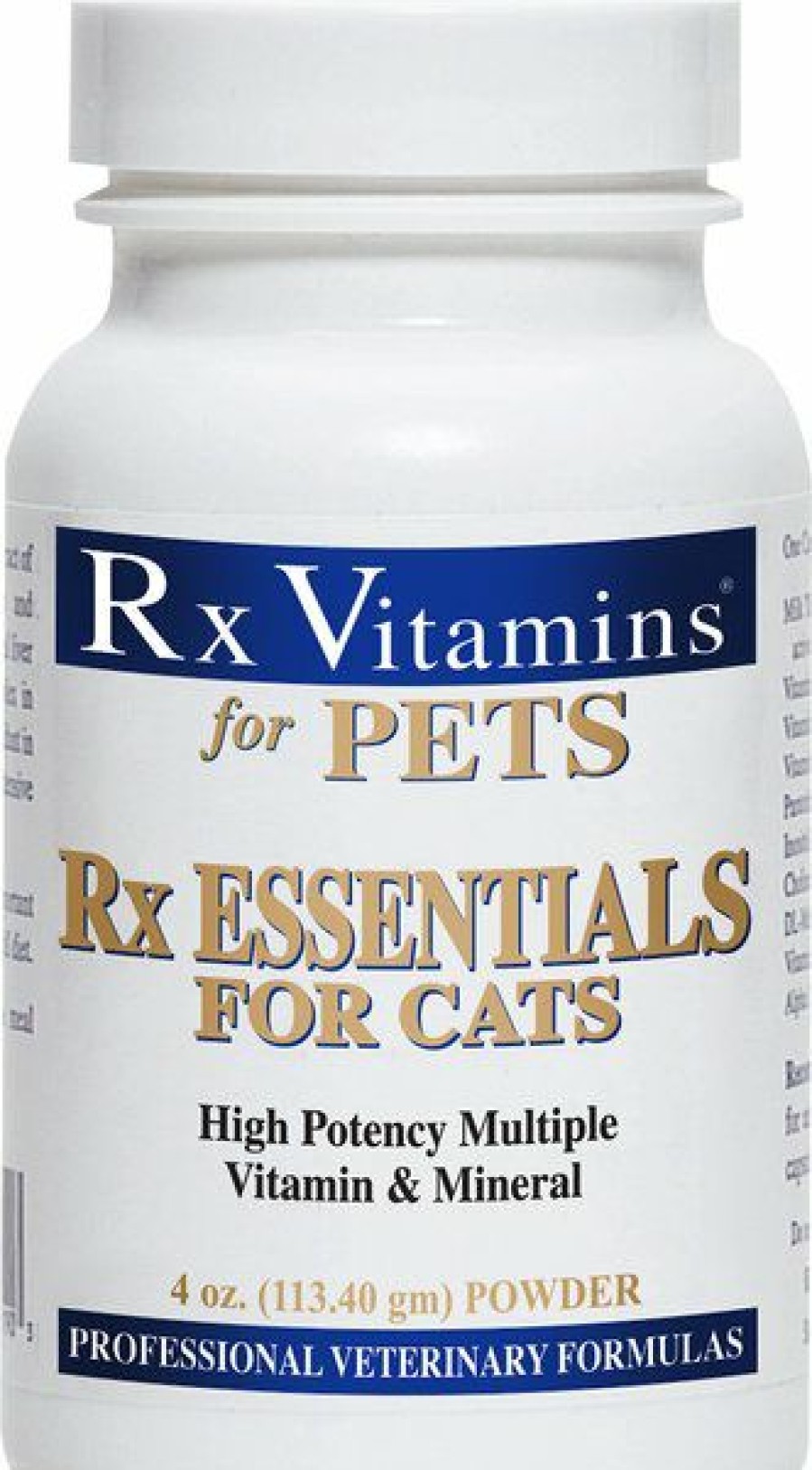 Cat Vitamins & Supplements * | New Rx Vitamins Rx Essentials Powder Multivitamin For Cats, 4-Oz Bottle