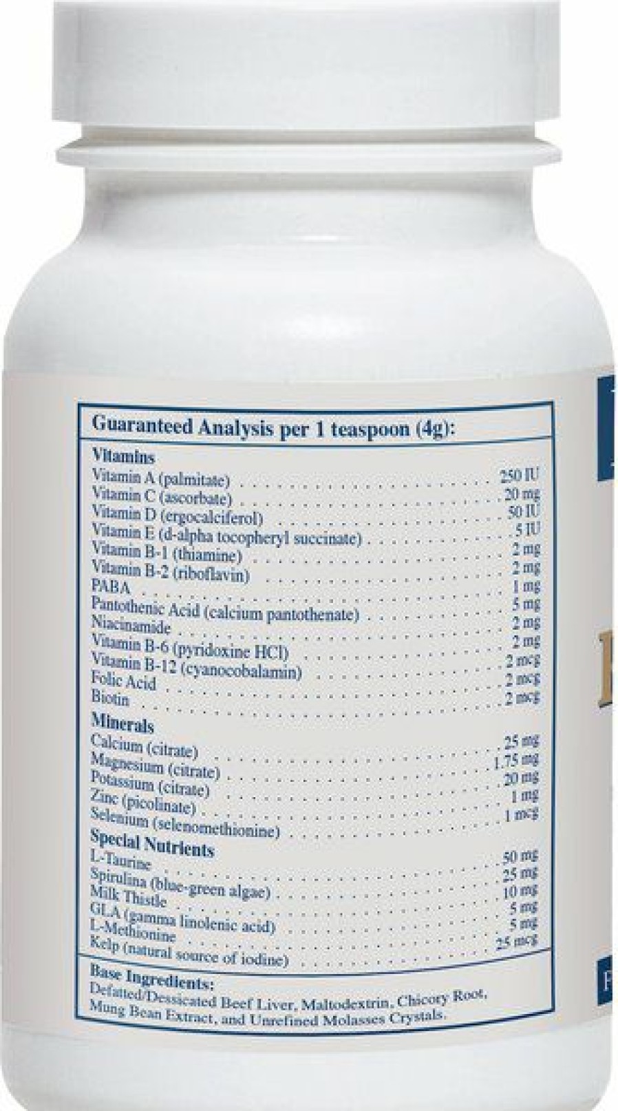 Cat Vitamins & Supplements * | New Rx Vitamins Rx Essentials Powder Multivitamin For Cats, 4-Oz Bottle