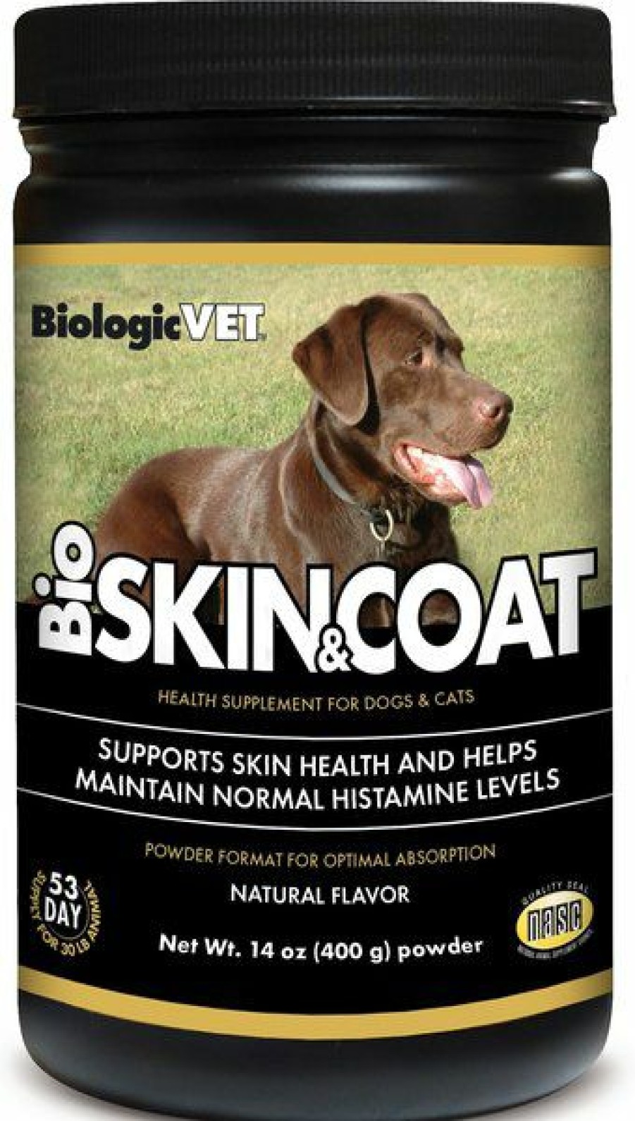 Cat Vitamins & Supplements * | Shop Biologic Vet Biovet Bioskin&Coat Natural Antihistamine Dog & Cat Supplement