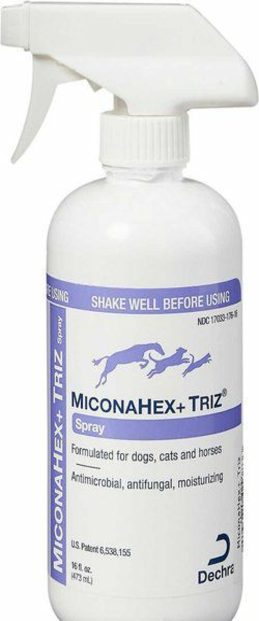 Cat Grooming * | Limited Edition Bundle: Miconahex+Triz Spray For Dogs & Cats, 16-Oz Bottle + Miconahex+Triz Shampoo For Dogs & Cats, 16-Oz Bottle