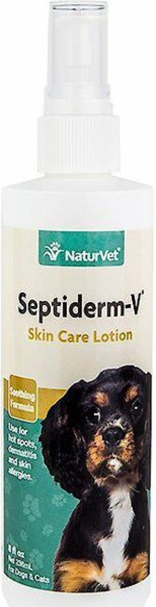 Cat Grooming * | Outlet Naturvet Septiderm-V Skin Care Lotion Dog & Cat Spray, 8-Oz Bottle