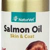 Cat Vitamins & Supplements * | Store Naturvet Salmon Oil Plus Omegas Liquid Skin & Coat Supplement For Cats & Dogs