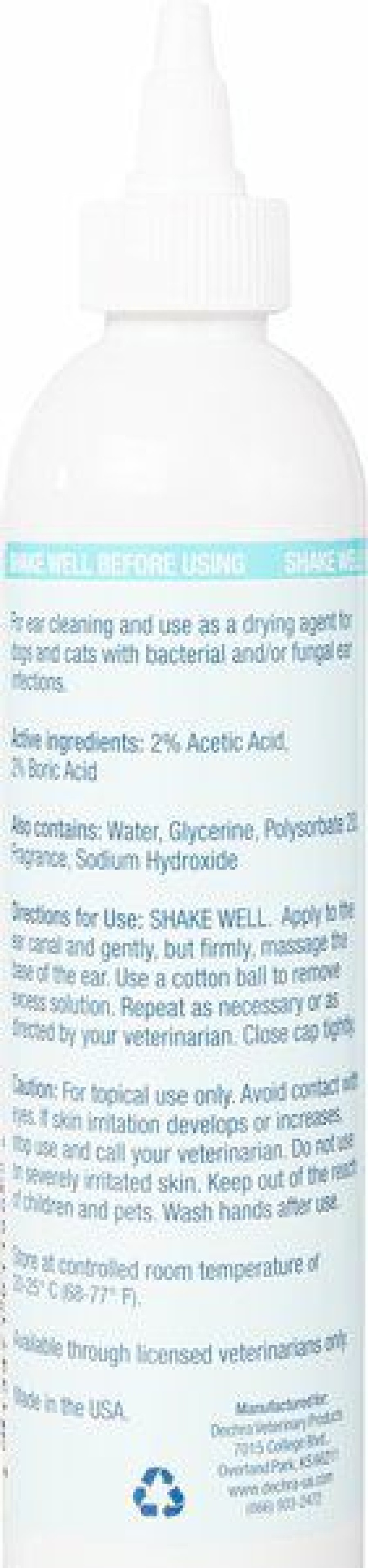 Cat Healthcare * | New Malacetic Otic Cleanser For Dogs & Cats