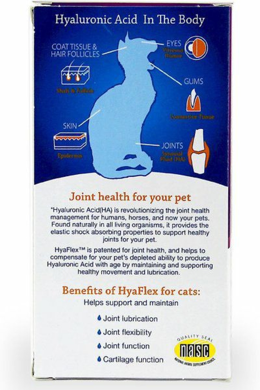 Cat Vitamins & Supplements * | Limited Edition Hyaflex Hyalogic Hyaluronic Acid Hip & Joint Formula Cat Supplement, 1-Oz Bottle