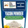 Cat Vitamins & Supplements * | New The Petz Kitchen Yacon Powder Dog & Cat Supplement