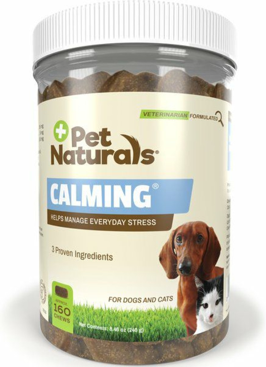 Cat Vitamins & Supplements * | Shop Pet Naturals Calming Dog & Cat Chews, 160 Count