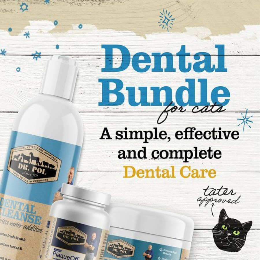 Cat Healthcare * | Limited Edition Dr. Pol Cat Dental Care Bundle