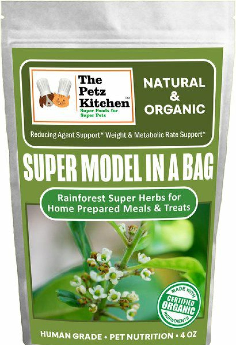 Cat Vitamins & Supplements * | Outlet The Petz Kitchen Super Model In A Bag Dog & Cat Supplement