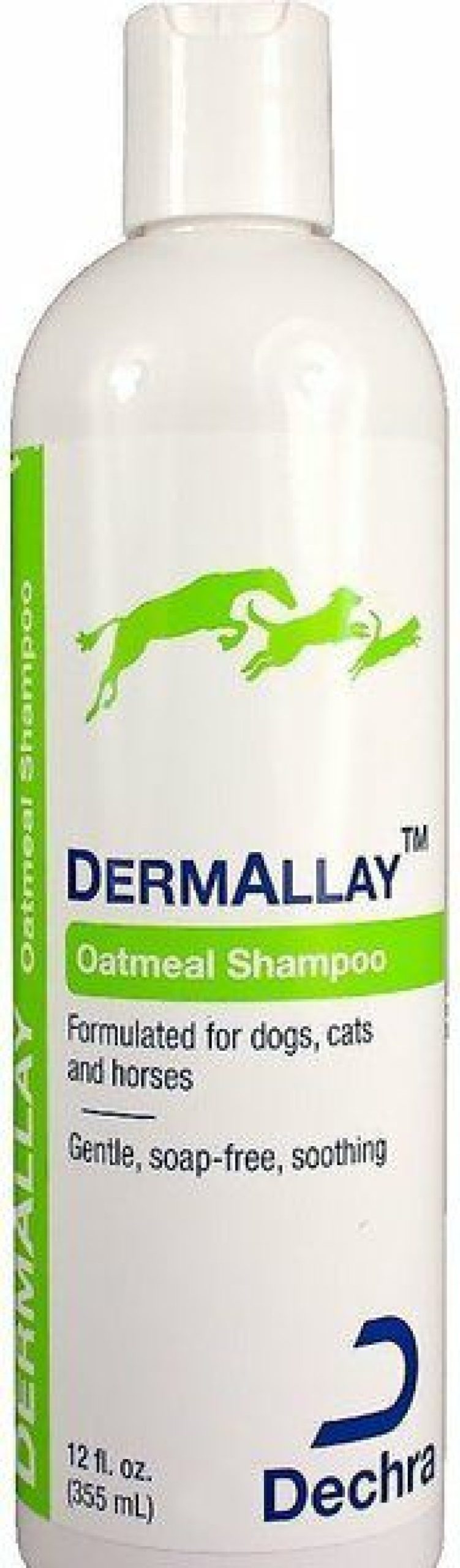 Cat Healthcare * | New Dermallay Oatmeal Shampoo For Dogs, Cats & Horses, 12-Oz Bottle