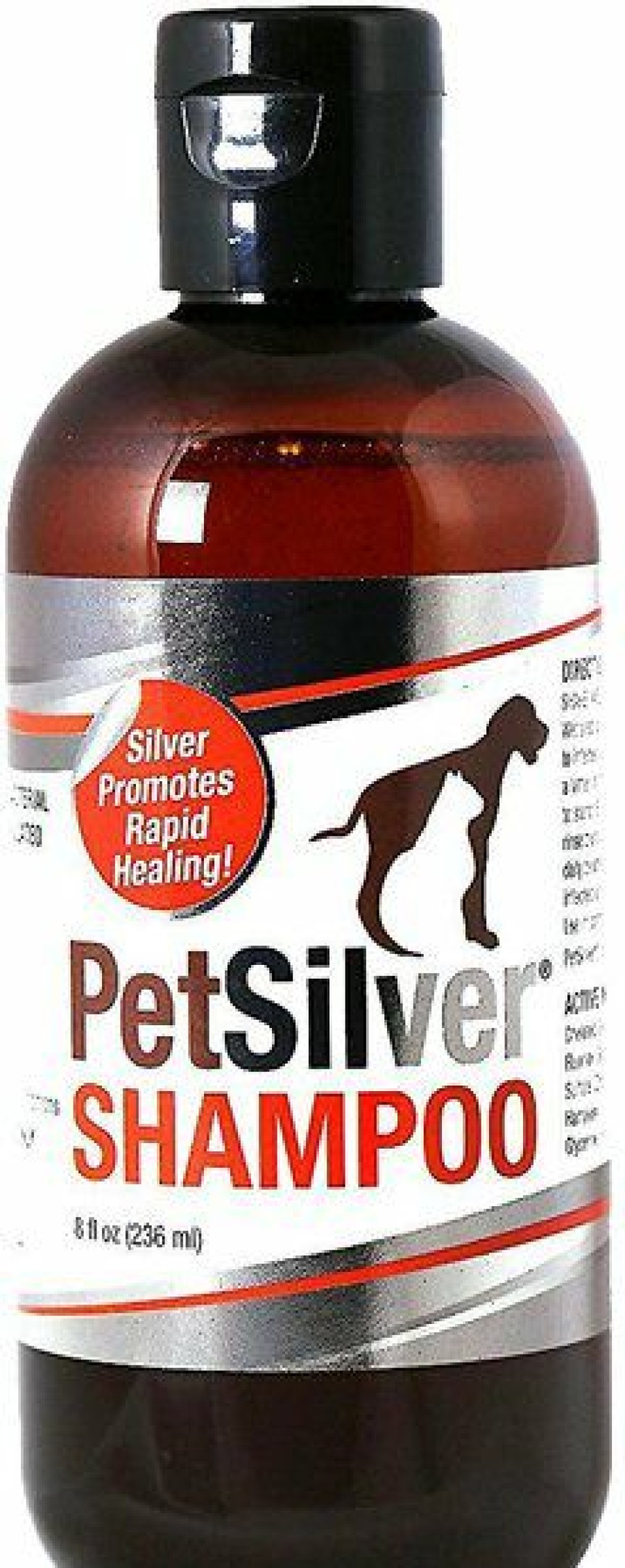 Cat Healthcare * | Discount Petsilver Antimicrobial Dog & Cat Shampoo, 8-Oz Bottle