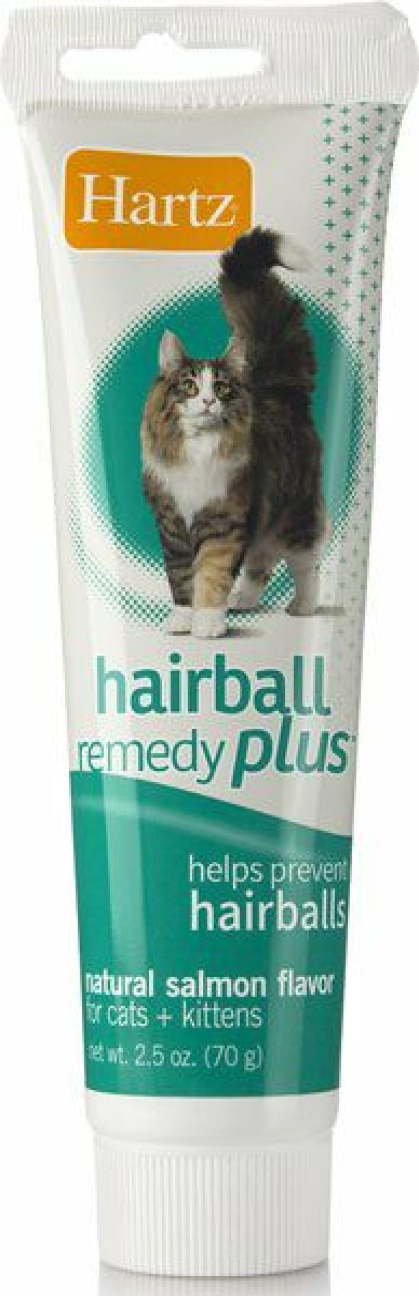 Cat Vitamins & Supplements * | Shop Hartz Hairball Remedy Plus Salmon Flavor Paste For Cats & Kittens, 2.5-Oz Tube