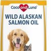 Cat Vitamins & Supplements * | Store Coco And Luna Coco & Luna Wild Alaskan Salmon Oil Omega 3 Supplement For Dog & Cat