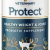 Cat Vitamins & Supplements * | New Veterinary Select Protect Healthy Weight & Joint Probiotic Cat Supplement, 2.12-Oz Jar