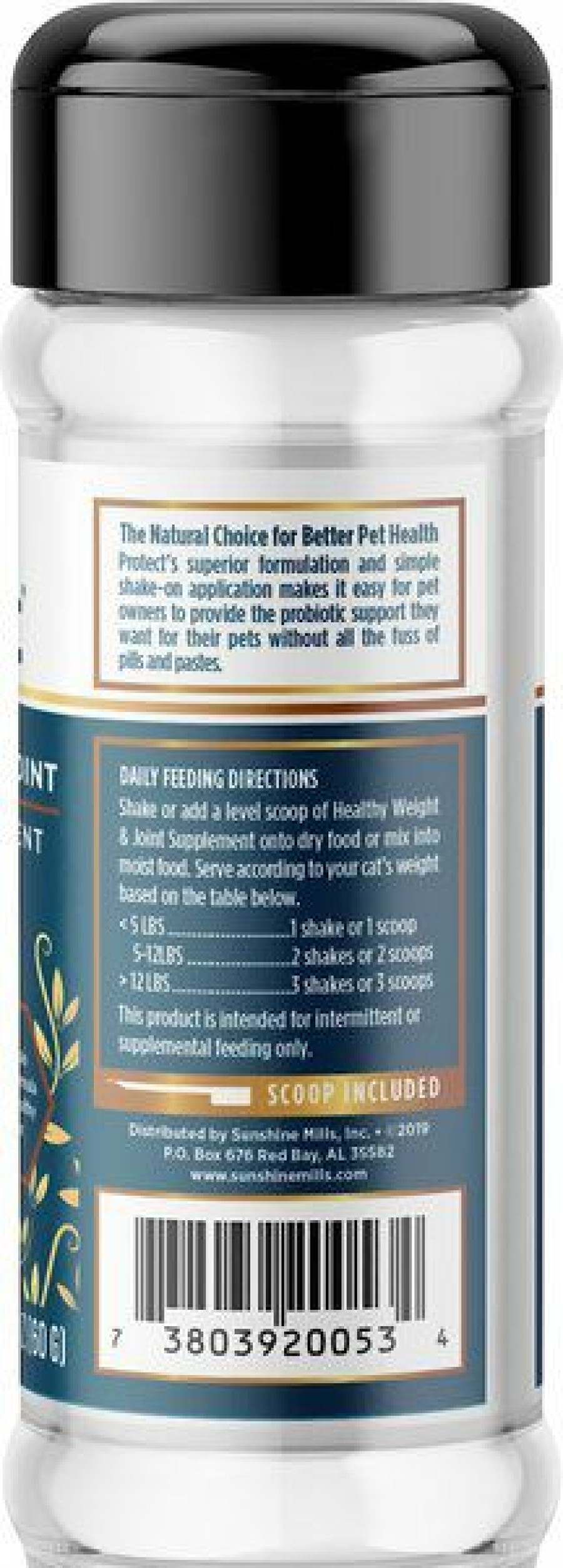 Cat Vitamins & Supplements * | New Veterinary Select Protect Healthy Weight & Joint Probiotic Cat Supplement, 2.12-Oz Jar