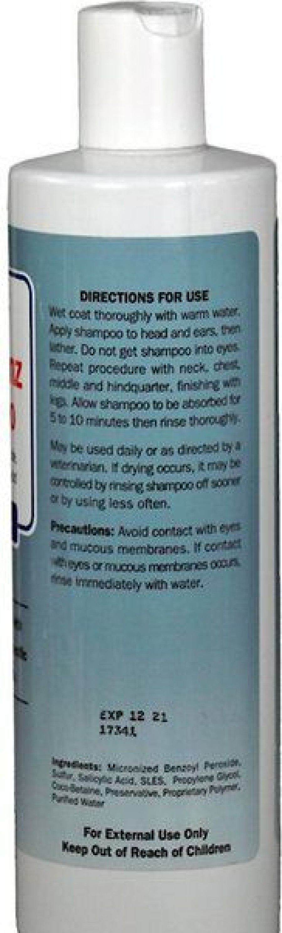 Cat Healthcare * | New Davis Sulfur Benz Dog & Cat Shampoo, 12-Oz Bottle