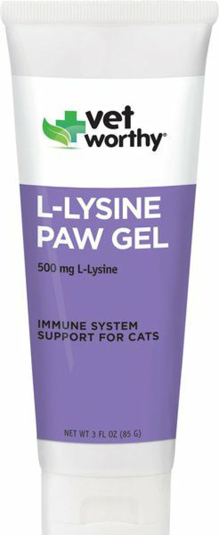 Cat Vitamins & Supplements * | Discount Vet Worthy L-Lysine Paw Gel Salmon Flavored Gel Immune Supplement For Cats, 3-Oz Tube