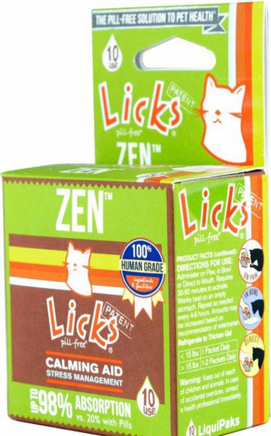 Cat Vitamins & Supplements * | Limited Edition Licks Pill-Free Zen Calming Cat Supplement