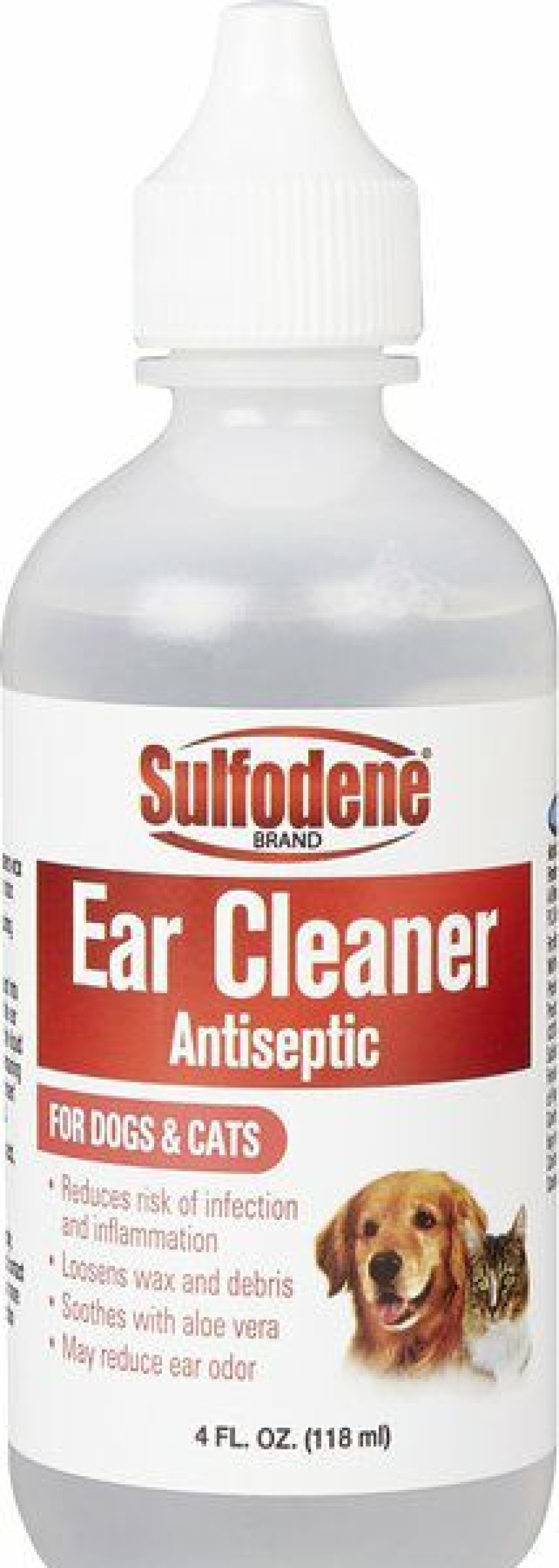 Cat Healthcare * | Shop Sulfodene Ear Cleaner Antiseptic For Dogs & Cats, 4-Oz