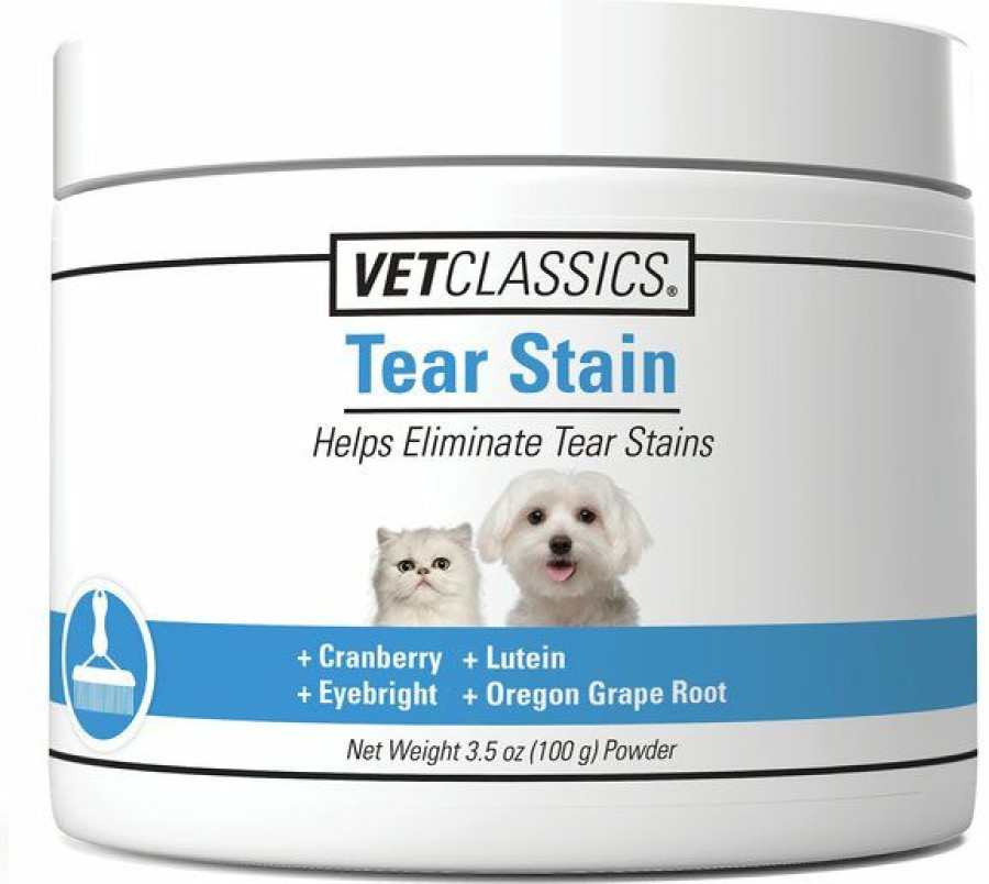 Cat Vitamins & Supplements * | Store Vetclassics Tear Stain Supplement Powder Dog & Cat Supplement, 3.5-Oz Bottle