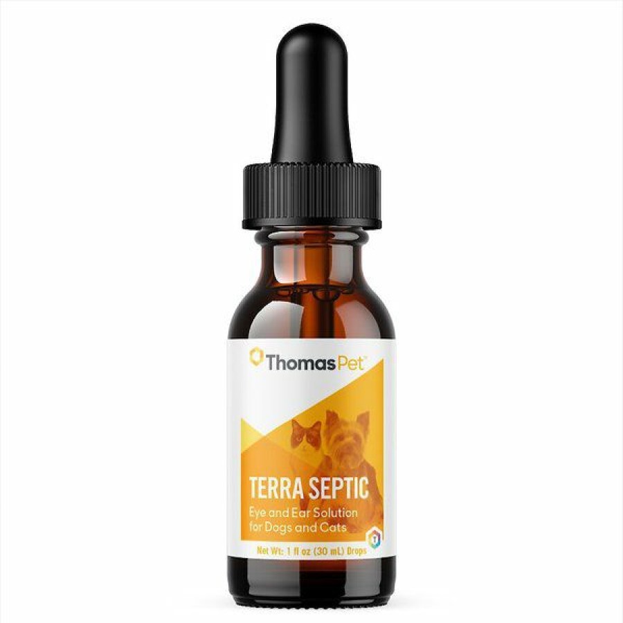 Cat Grooming * | Store Thomas Labs Terra Septic Dog & Cat Eye & Ear Drops, 30-Ml