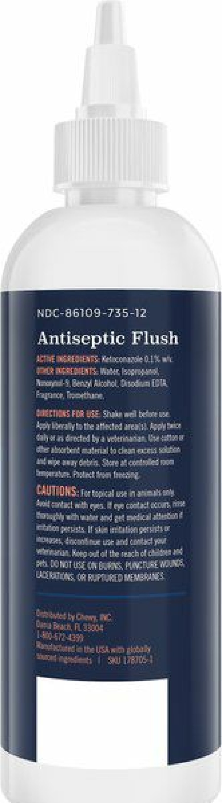 Cat Healthcare * | Store Frisco Antiseptic Dog, Cat & Horse Ear Flush Rinse, 12-Oz Bottle