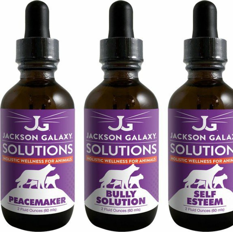 Cat Healthcare * | Store Jackson Galaxy Solutions Solutions Ultimate Peacemaker Aromatherapy Set For Dogs & Cats, 2-Oz